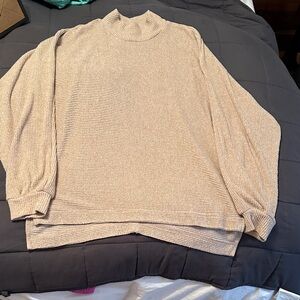 Banana Republic Women’s Tan Turtleneck Sweater